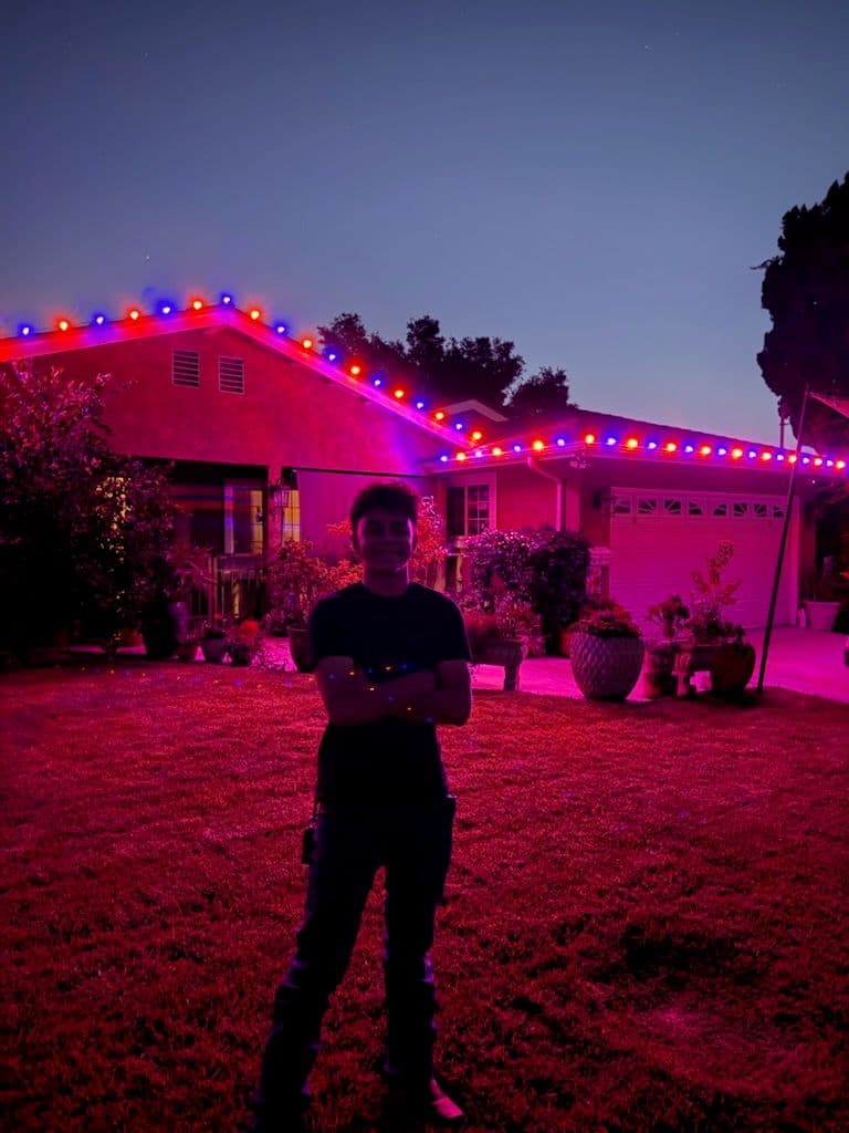 Gallery photos for Halloween Home Lighting Magic: Image #1