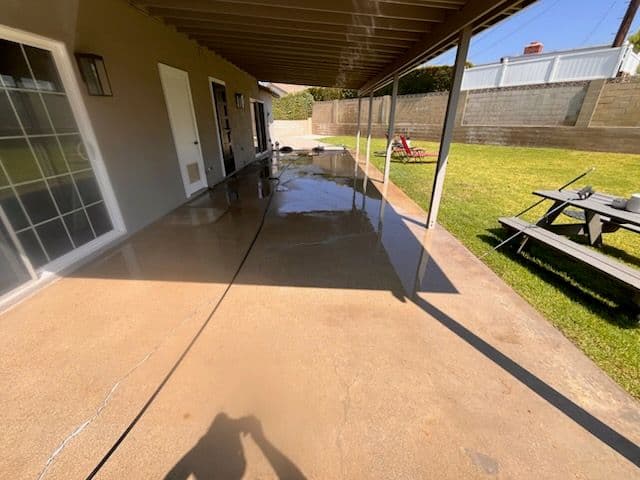 Gallery photos for Patio Makeover with Expert Pressure Washing: Image #1